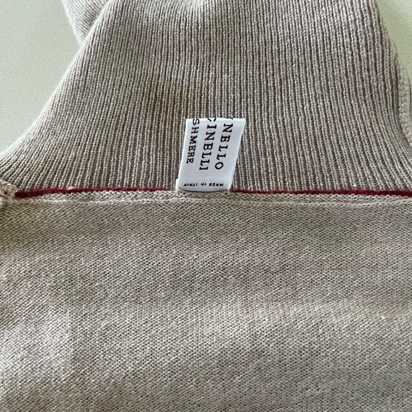 NWOT Brunello Cucinelli Cashmere Turtleneck Sweater - 54 - Picture 12 of 17